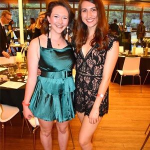 Green Hello Molly Belted Dress